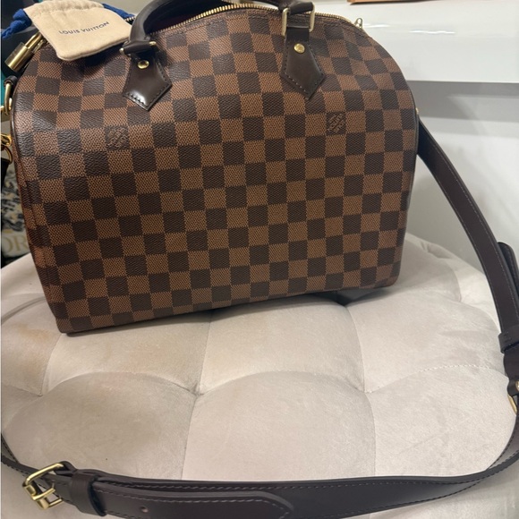 Louis Vuitton Speedy Bandolier 30 Damier Ebene - Picture 9 of 10